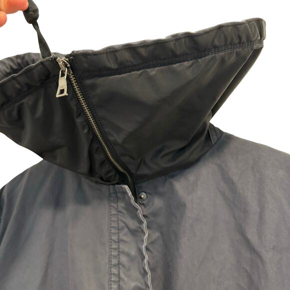 COACH Lightweight Two-Toned Blue Black Jacket size Medium - Picture 7 of 7